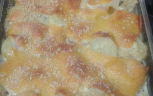 Batata gratinada fácil