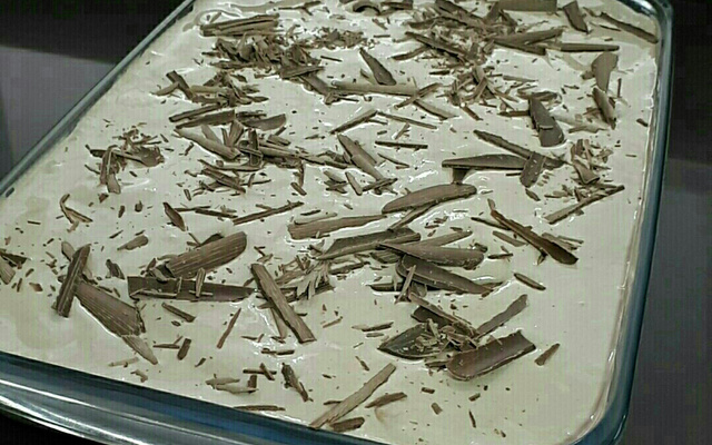 Torta de bolacha sem lactose