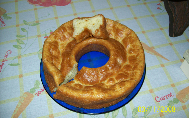 Bolo de pão de queijo