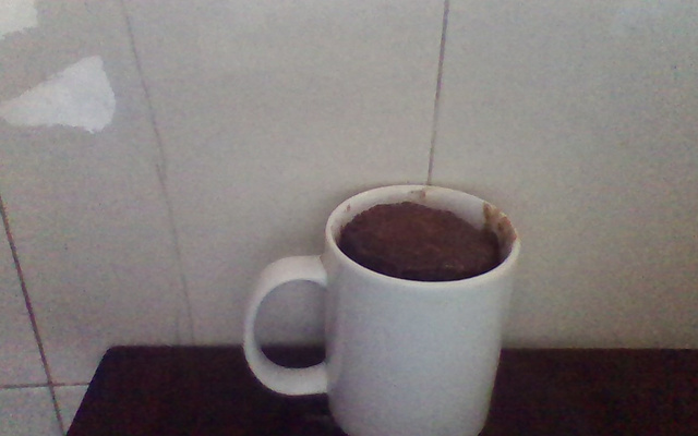 Bolo na caneca fácil