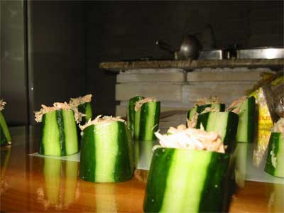 Escondidinhos de atum