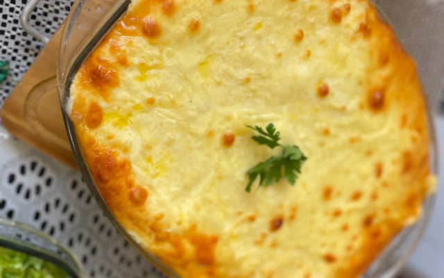 Escondidinho de bacalhau