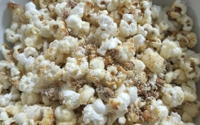 Pipoca de leite ninho