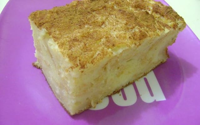 Pudim de pão sem calda