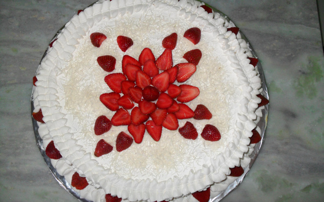 Bolo mousse de maracujá