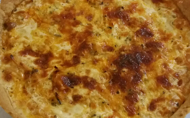 Quiche de frango (super leve e saboroso )