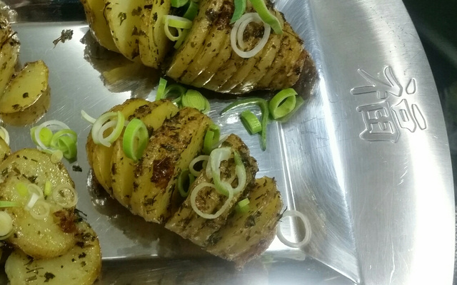 Batata assada no forno