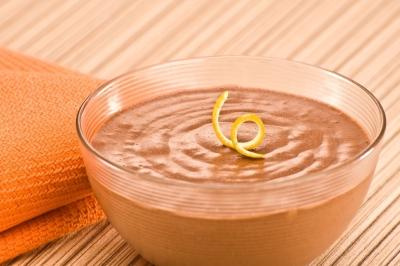 Mousse de Chocolate com Laranja