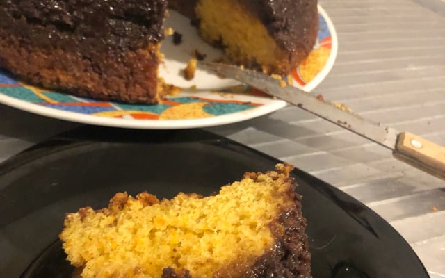 Bolo de cenoura e brigadeirão