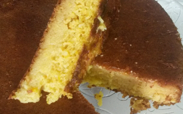 Bolo de milho de latinha