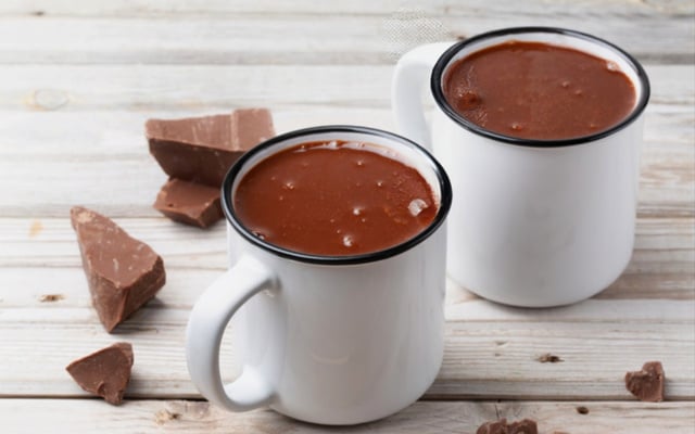 Chocolate quente cremoso