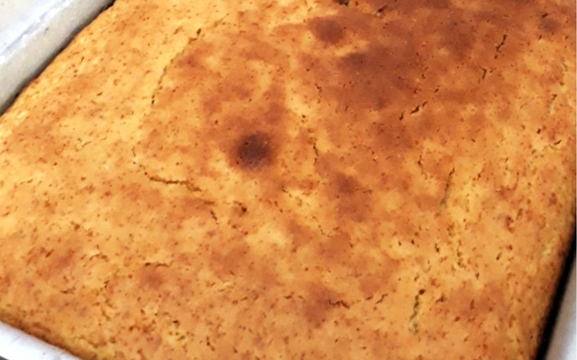 Bolo de laranja com casca da Júlia