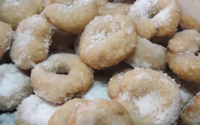 Rosquinha de pinga da Cacau