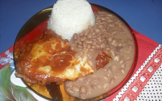 Bife à parmegiana especial