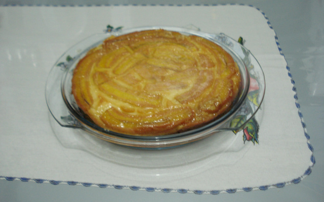 Torta de banana diferente
