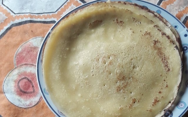 Panqueca sem fermento