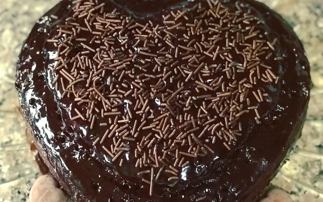 Bolo de chocolate diet