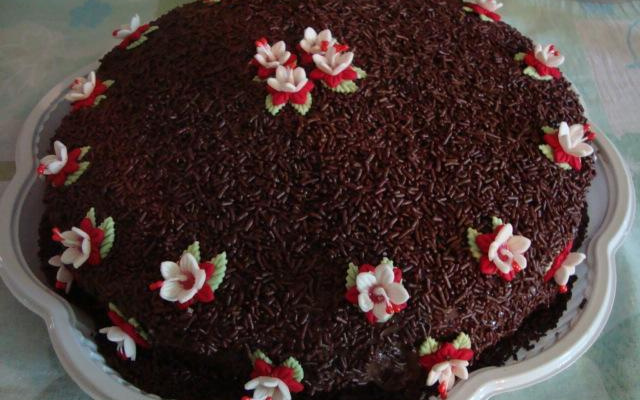 Bolo prestígio maravilhoso