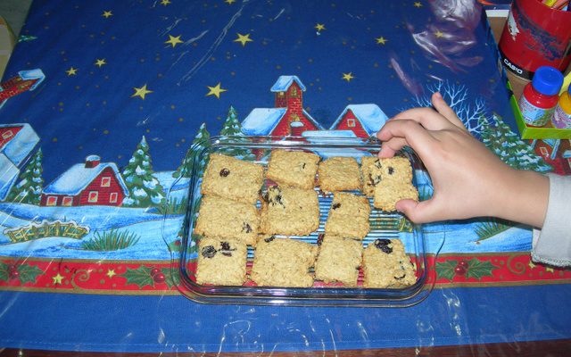 Biscoitão supremo (biscoito de aveia e mel)