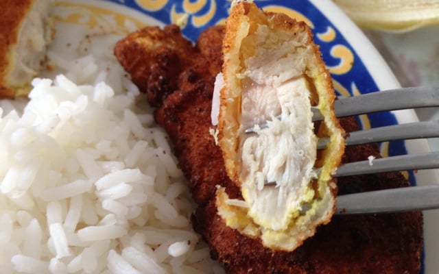 Filé de frango à milanesa