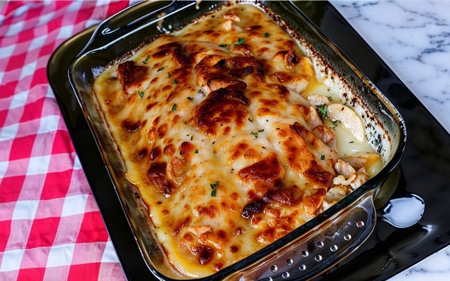 Filé de tilápia assado