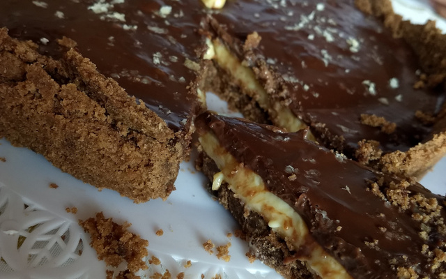 Torta de creme belga