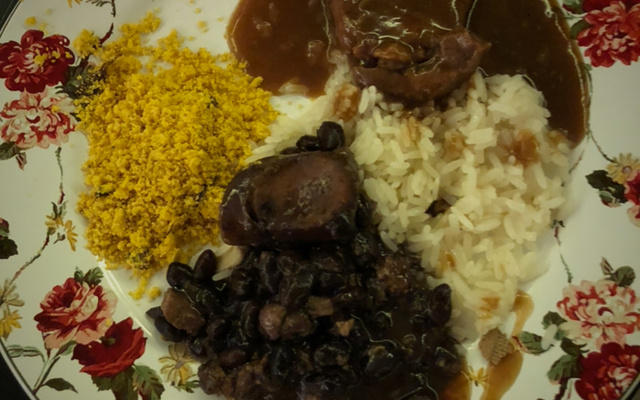 Músculo com cerveja preta