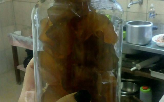 Doce de mamão verde