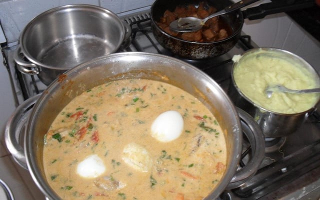 Peixada ao creme de leite