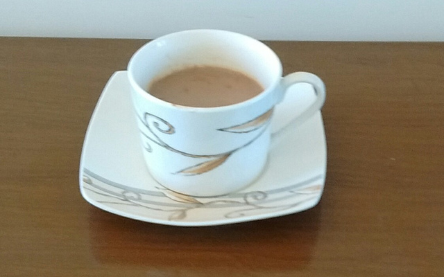 Chocolate quente simples