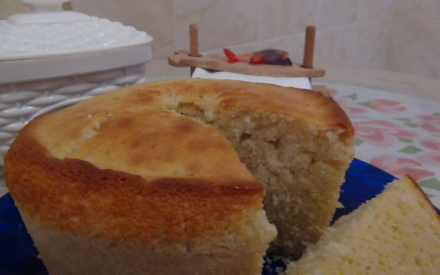 bolo  de laranja fofissimo