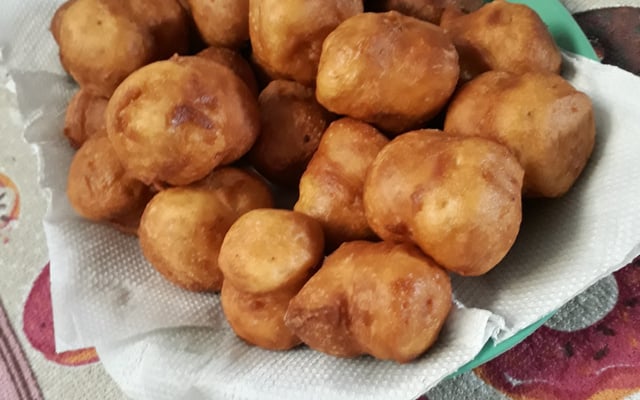 Bolinho de chuva (sem ovos) - tsfv