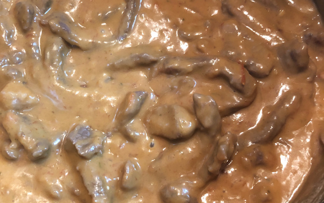 Estrogonofe de Carne