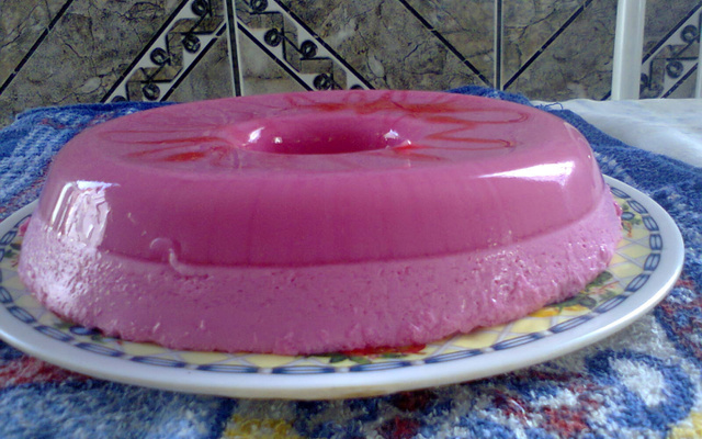 Flan de gelatina