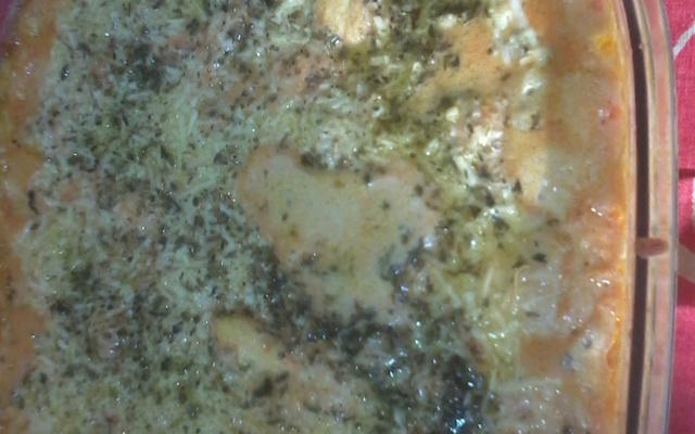 Escondidinho de carne seca com abóbora do Lucio Cezar