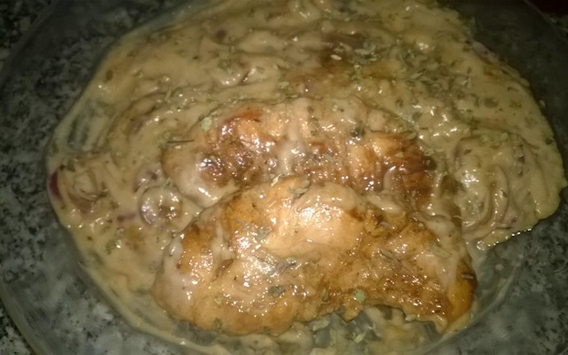 Filé de frango ao molho de maionese