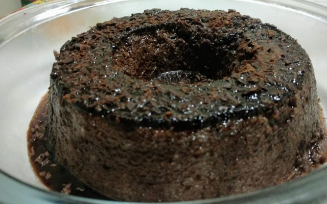 Pudim fácil de chocolate