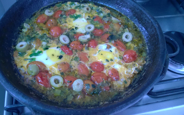 Moqueca de tomate cereja