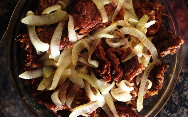 Cupim no bafo na panela de pressão