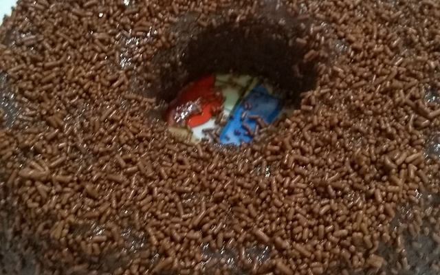 Brigadeirão de micro-ondas