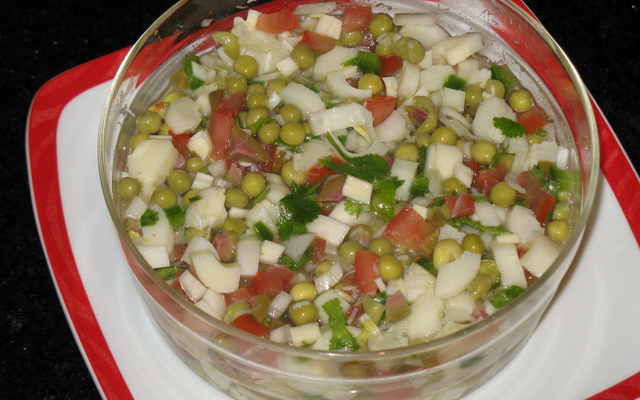 Vinagrete com azeitonas