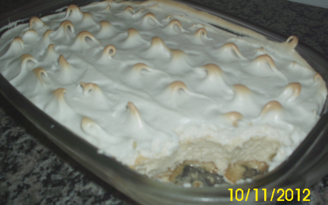 Torta de limão com suspiro