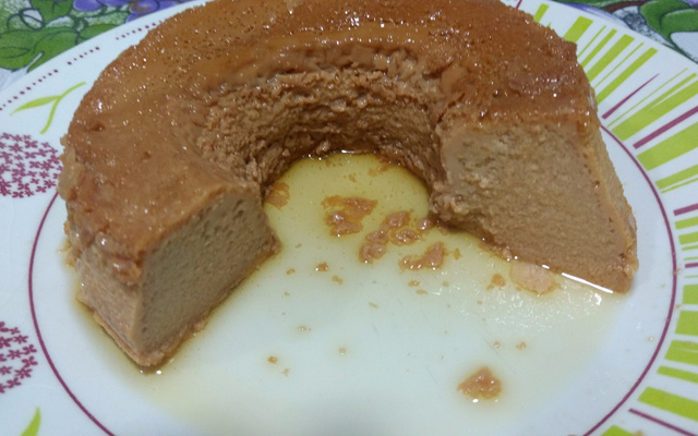 Pudim de leite condensado sem lactose do Lúcio Cezar