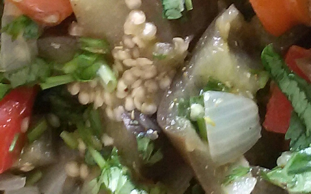 Salada de berinjela