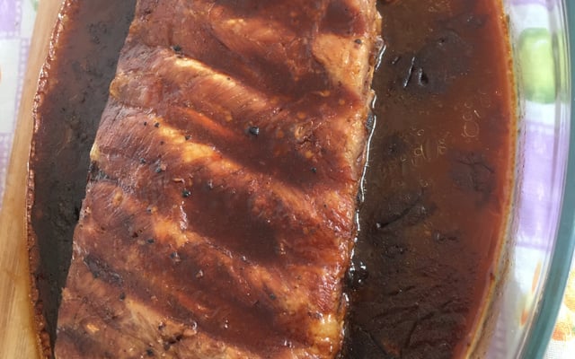 Costelinhas de porco ao forno