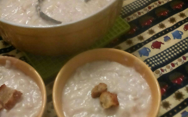 Sopa de palmito cremosa light