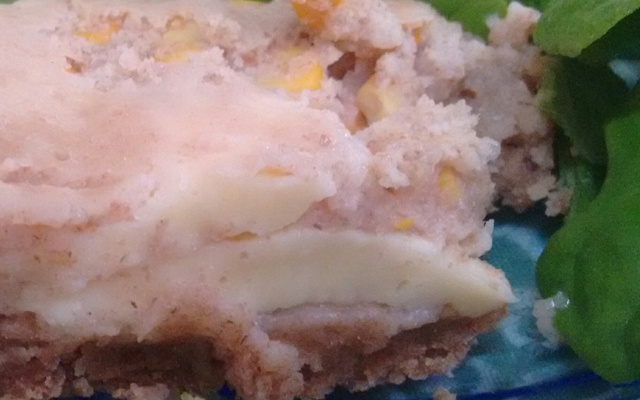 Torta de queijo vegetariana