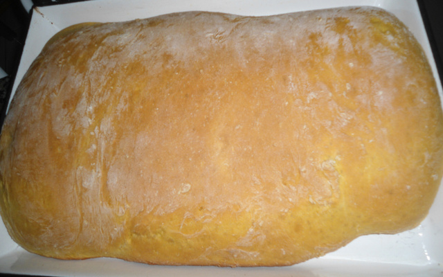 Pão caseiro de cenoura