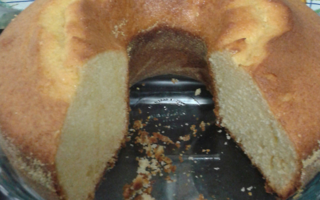 Bolo de fubá superfofo