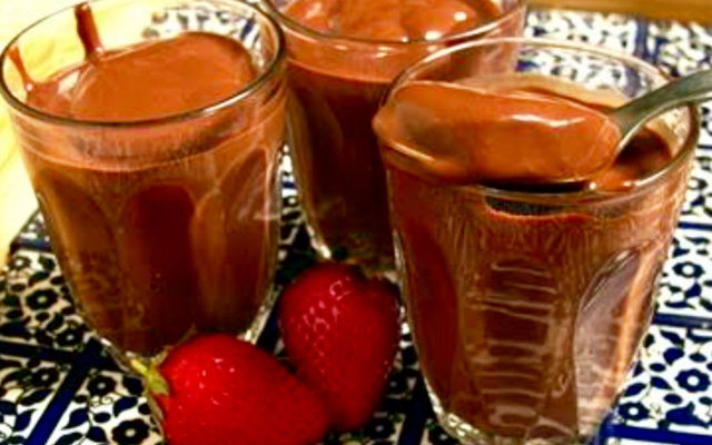 Chocolate quente rápido e cremoso